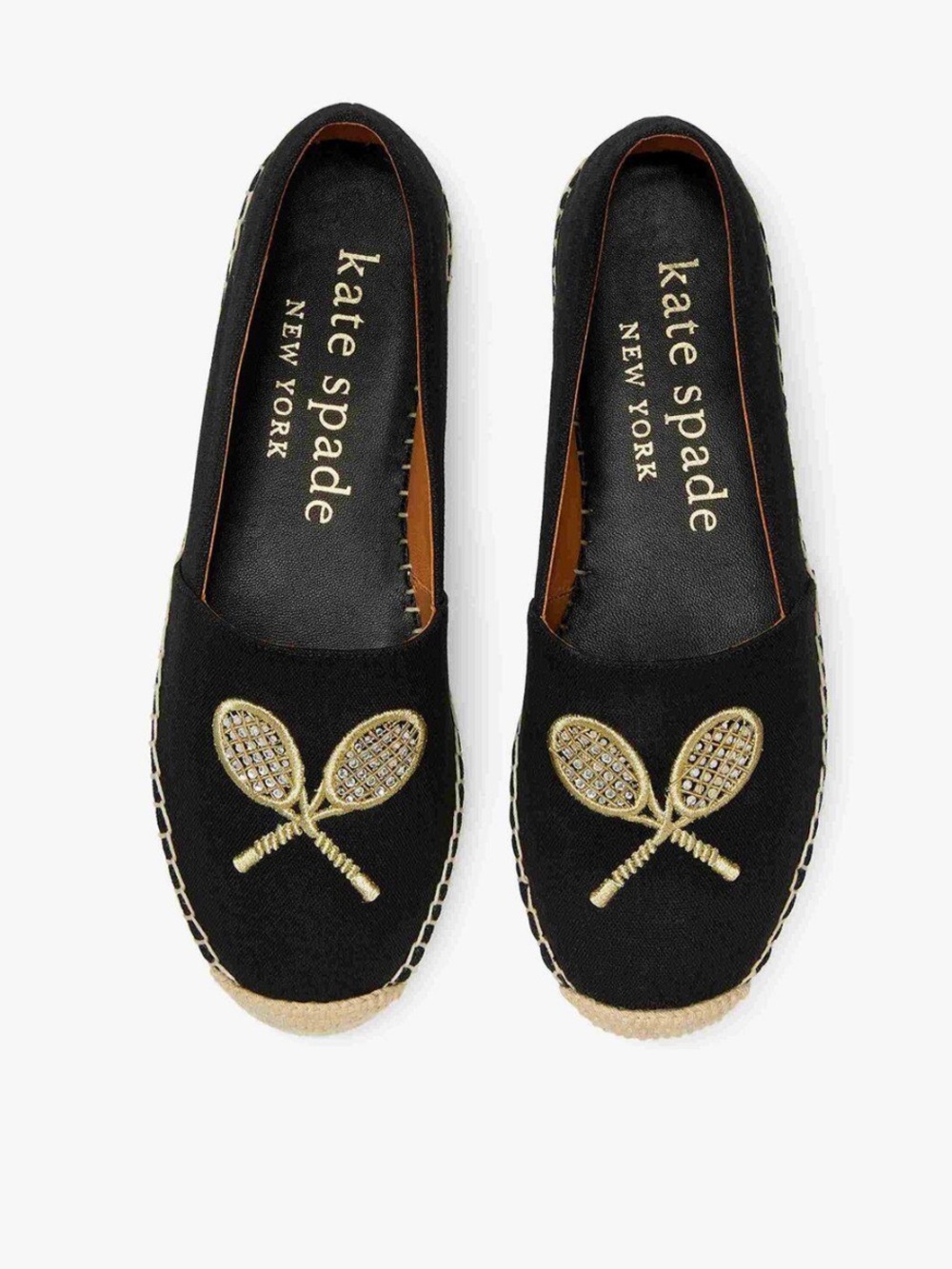Kate Spade New York Doubles espadrille flats.